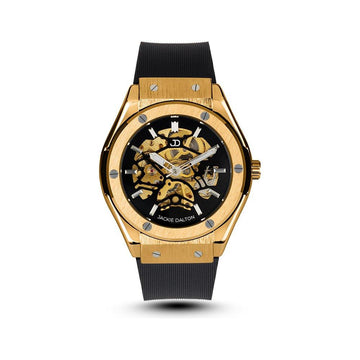 Bucharest Skeleton Automatic - Gold Jackie Dalton Watches